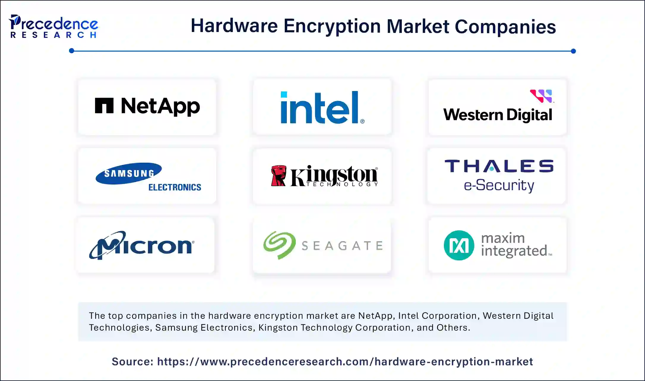 Hardware Encryption Market Companies