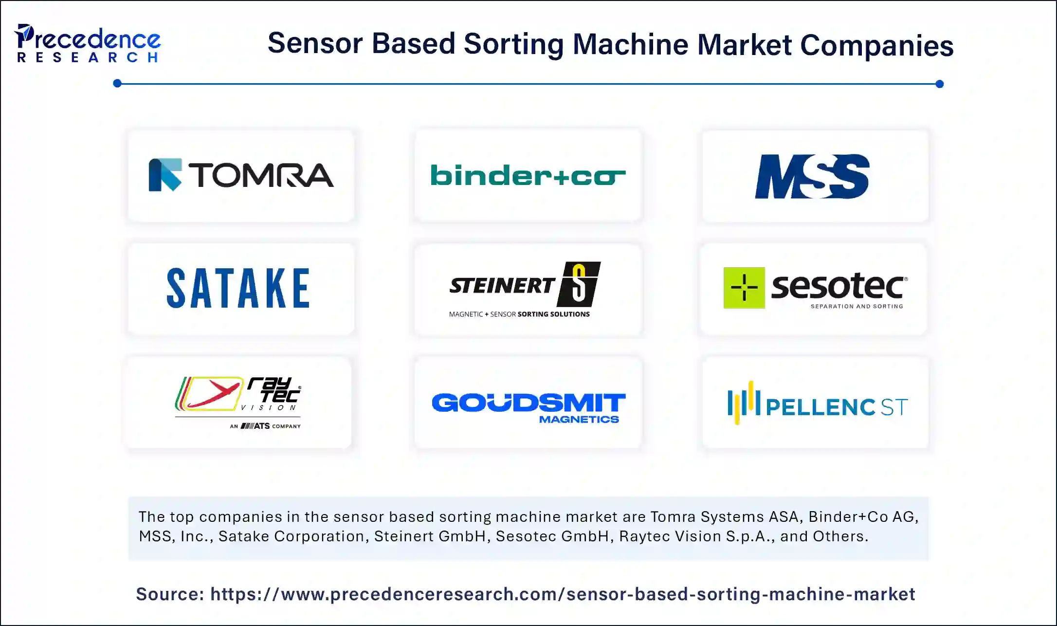 Sensor Based Sorting Machine Market Companies